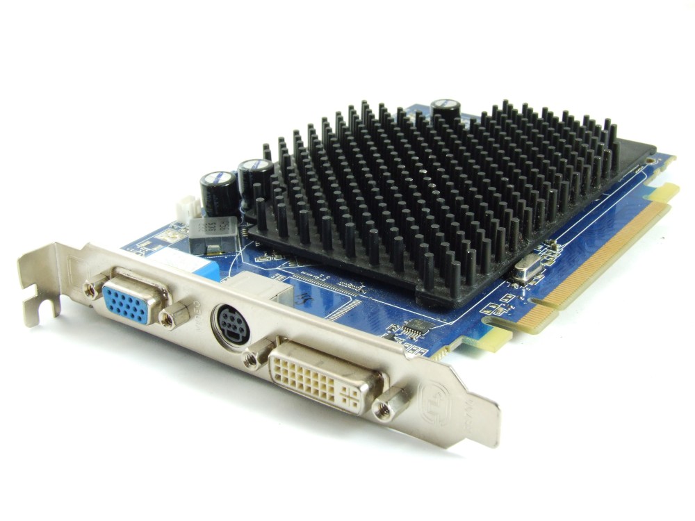 Sapphire 1880PC84 ATI Radeon X1550 GPU 256MB DDR2 PCIE DVII VGA TV