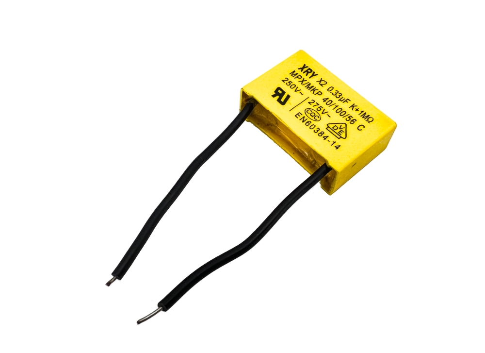 Capacitor Xry X2 0.33uF K+1MΩ EN60384-14 Steam Cleaner