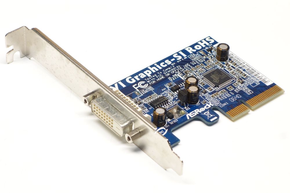 Asrock DVI GraphicsSI PCIe PCIE PCI Express Graphics GrafikAdapter