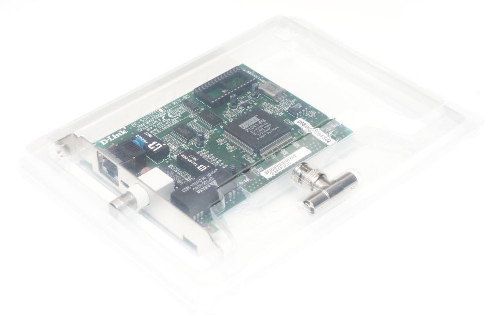 new DLink DE530 PCI Network Card BNC Coaxial LAN RJ45