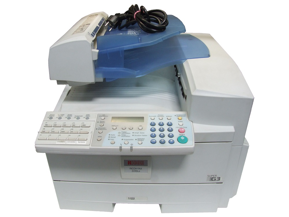Ricoh Fax 3310Le Faxgerät Super G3 Kopierer Kopiergerät/ Copier BWare