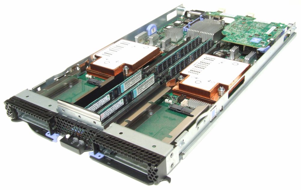 IBM HS22 Blade Server 7870-A2G Dual Intel Xeon E5504 Quad Core 4x 2 ...