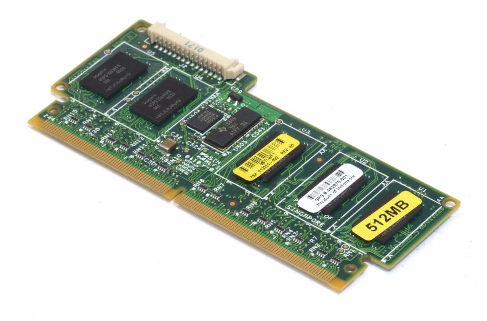 P410 Cache Module HP 462975-001 Cache Memory Module 512MB f/ P410 Smart Array RAID BBWC ...