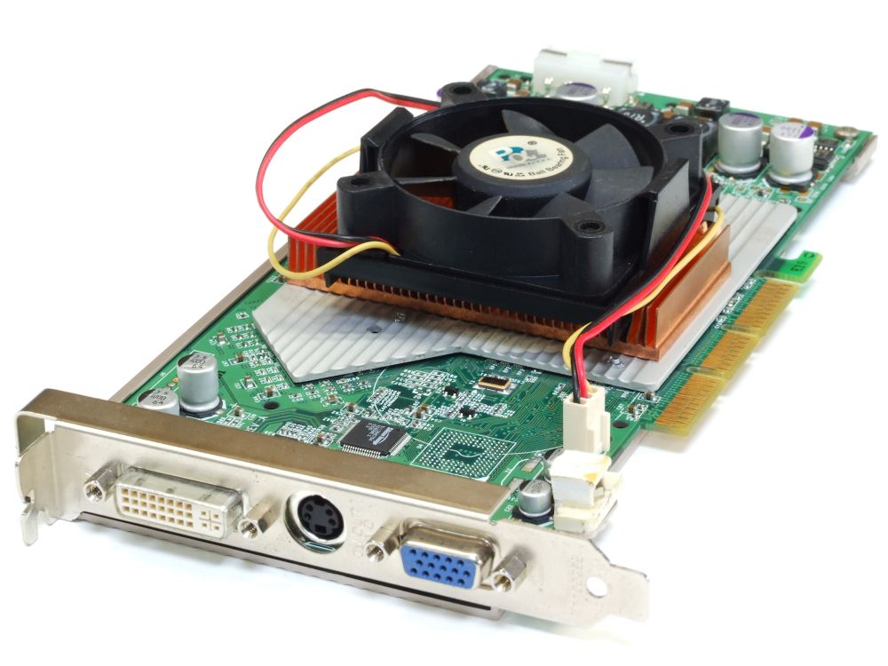 Leadtek LR2970 Winfast A350 nVidia GeForce FX5900 AGP Card 128MB B ...