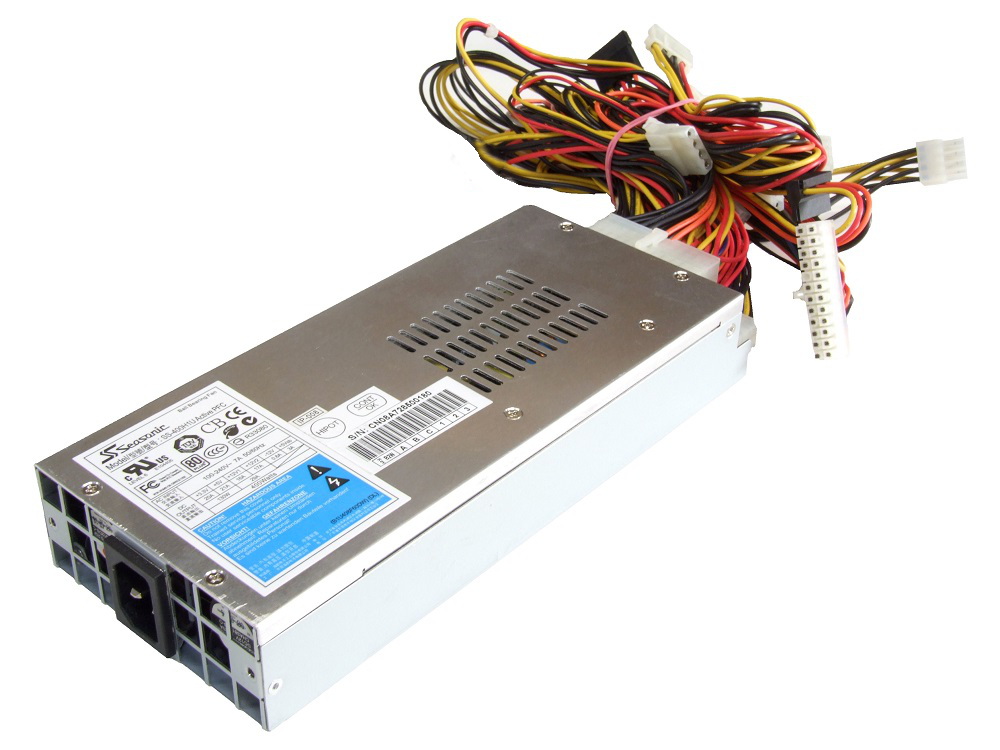 Modular 400Watt Server Power Supply 1U/1HE ATX 12V 24/8/4