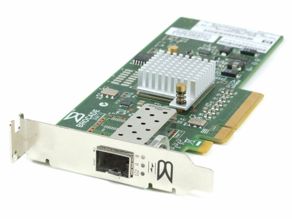 HP 571520-001 Brocade Fibre-Channel Network Card Low Profile PCIe x8 AP769-60001 4060787211620