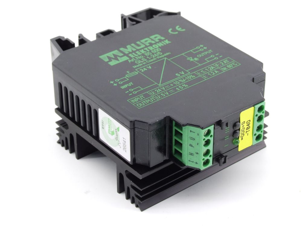 Murrelektronik 85 600 GLS 1-24//5 DC to DC Converter DC//DC Wandler 24V to//zu 5V