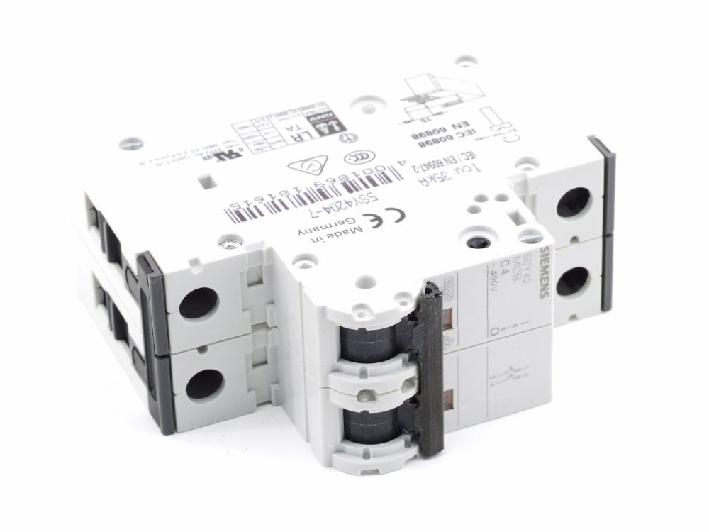 rotary Specialize grandmother Siemens 5SY42 MCB C4 Leitungsschutz-Schalter Circuit Breaker 4A 400V 5SY4204-7 rotary Specialize grandmother Siemens 5SY42 MCB C4 Leitungsschutz-Schalter Circuit Breaker 4A 400V 5SY4204-7