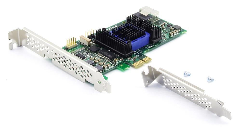 SATA3 SAS2 4Port RAID Controller Card Karte 6Gbps 128MB PCIE PCI