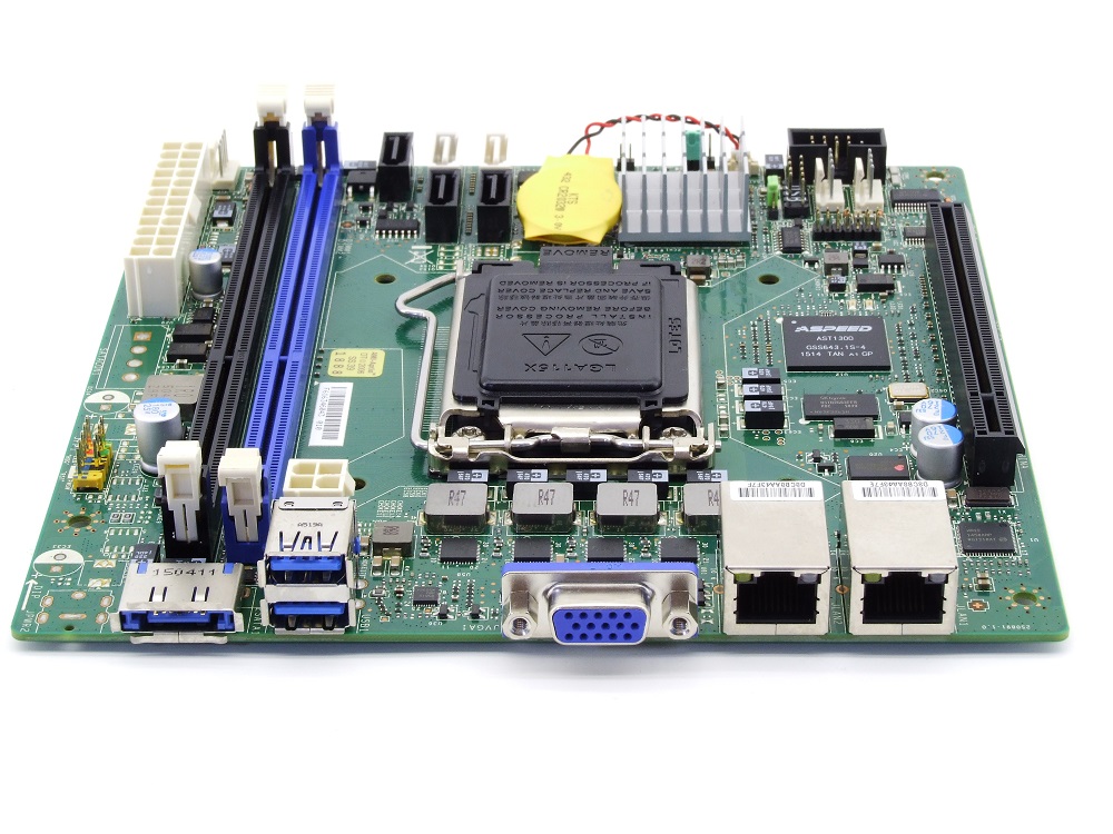 MSI Server Workstation MiniItx Motherboard 1150 for Intel Xeon E3