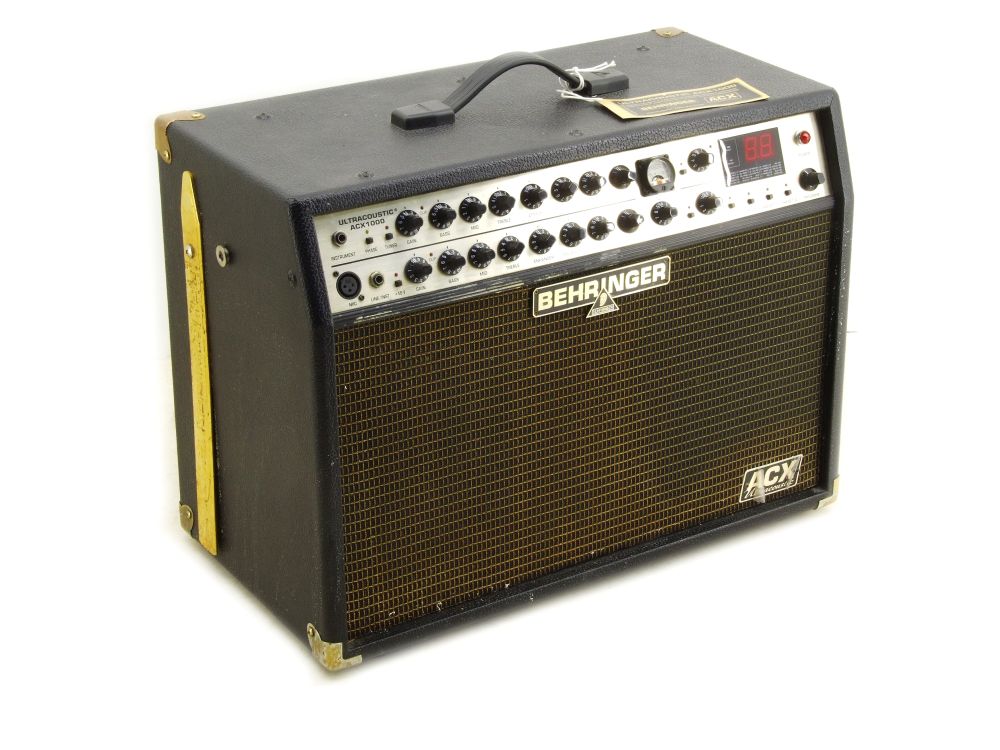 Behringer Ultracoustic ACX1000 Instrument Amplifier Verstärker 2x 60W 2