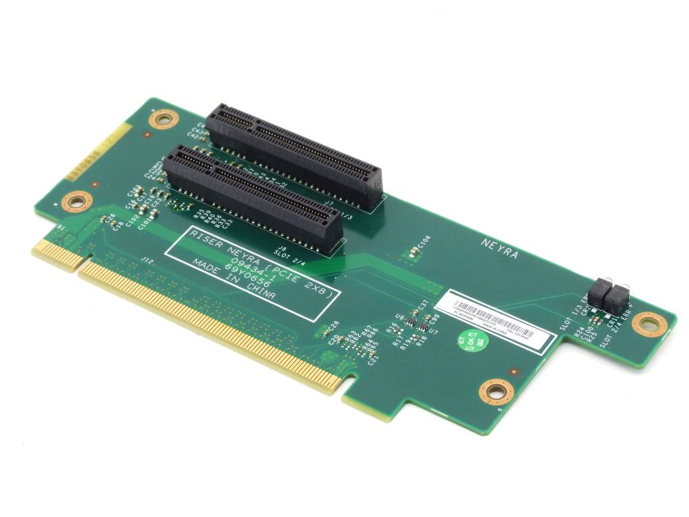 IBM 59Y3440 Dual PCI Express PCIe x8 Slot Riser Card Board 09434-1 69Y0656 Neyra 4060787346544