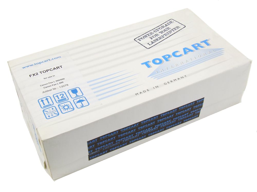 Toner Cartridge Black Kartusche Schwarz Canon Fax L500 L550 L600 Topcart 13078 4060787356901