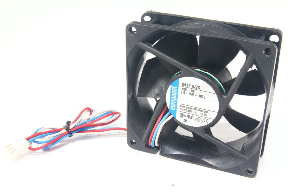 Ebmpapst 8412 N 2G 12V DC 170mA 2W 80mm Case Cooling Fan Geh use L fter
