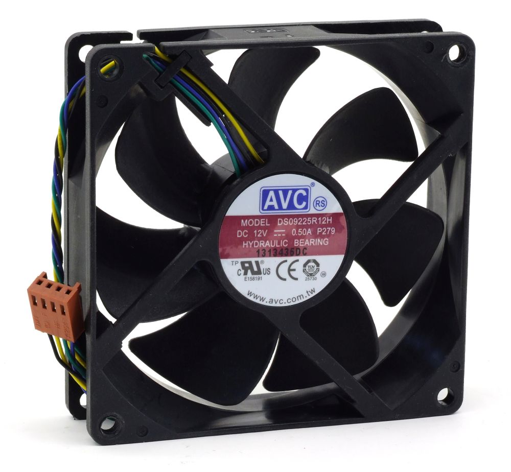 AVC DS09225R12H Hydraulic Bearing Case Fan Lüfter DC 12V 0.50A