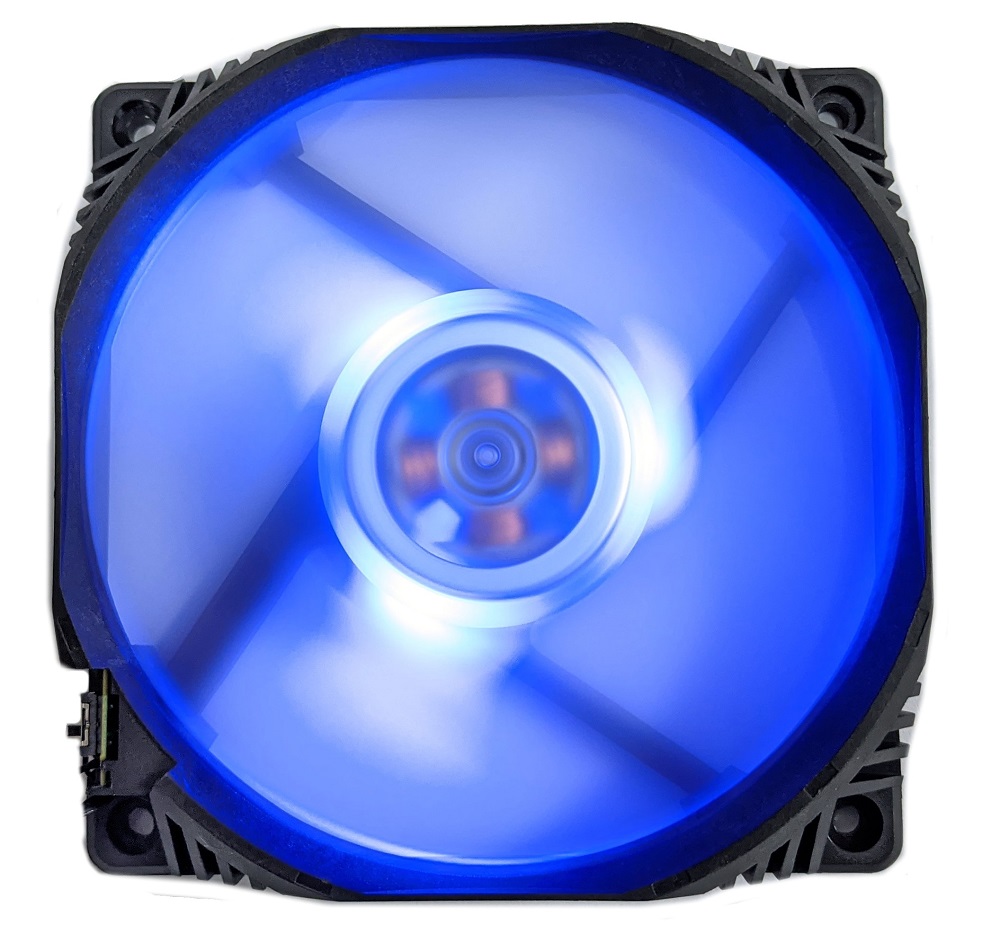new Intel G31457-002 Computer Lüfter 120mm 4-Pin 12V DC 0.29A PWM Blue LED Fan 4060787368331