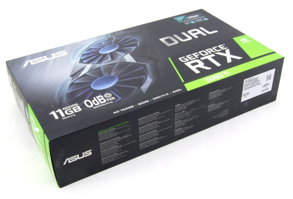 Asus nVidia GeForce RTX 2080Ti ONLY PACKAGING 11GB Version NUR VERPACKUNG Box 4060787370747