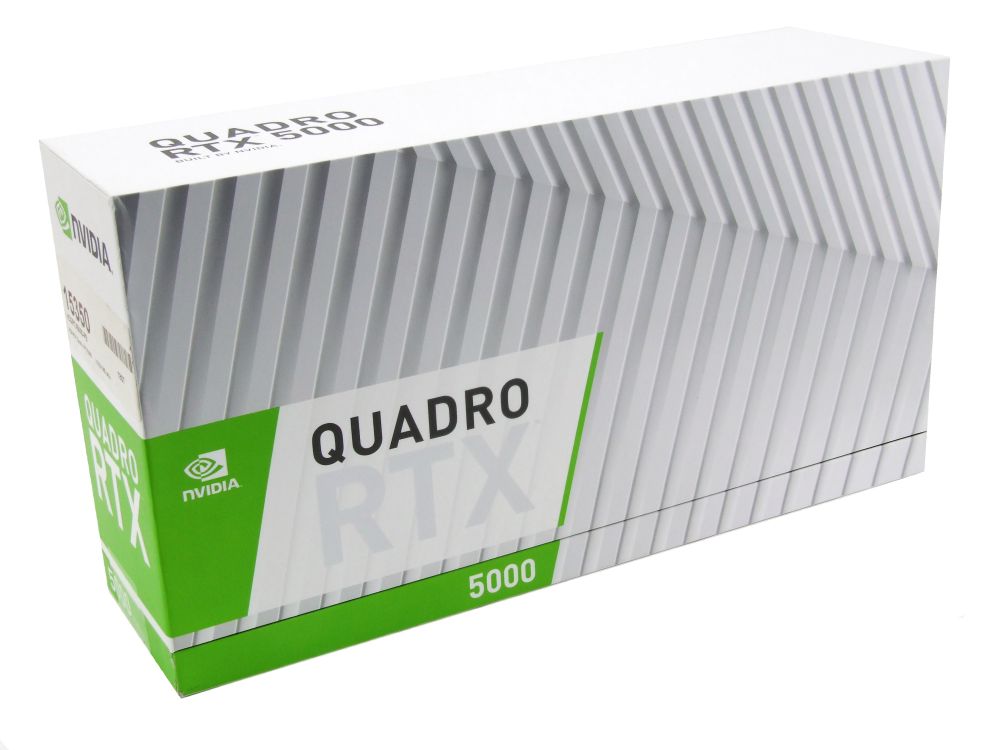 nVidia Quadro RTX 5000 Graphics Card PACKAGING ONLY / NUR VERPACKUNG Karton Box 4060787371393