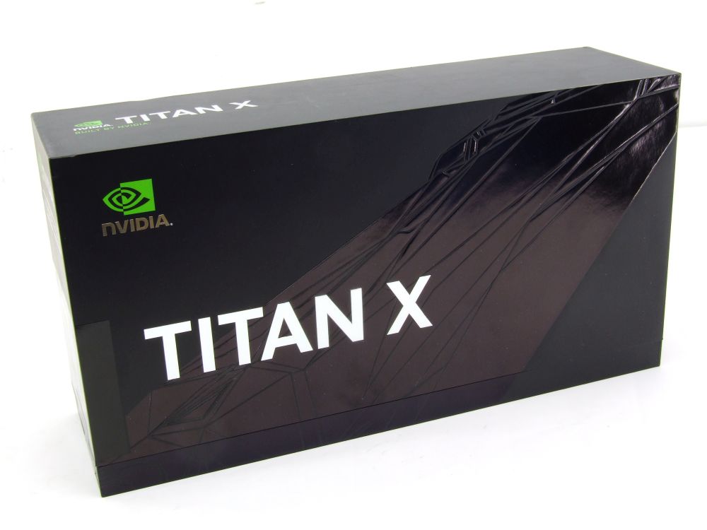 nVidia GeForce Titan X Graphics Card PACKAGING ONLY / NUR VERPACKUNG Karton Box 4060787371416