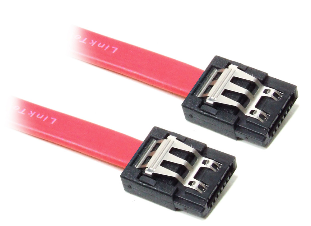 53cm Serial ATA Cable w/ 2x Clip Lock SATA Hard Drive Kabel Foxconn G10333-001 4060787373663