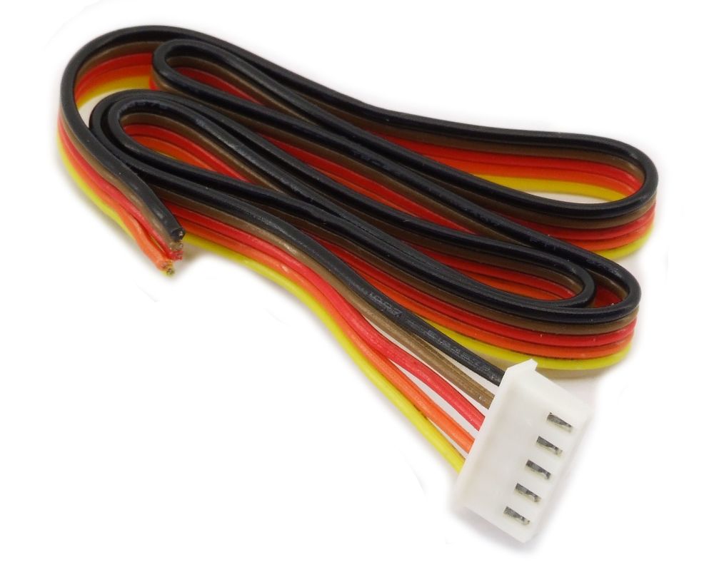 JST-XH 5-Pin Cable Kabel 5-polig 40cm 2.5mm Pitch 5-Wire Stiftleiste JST-XH-5 4060787379764