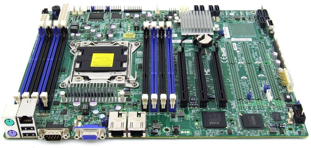 Supermicro Intel Sockel 2011 ATX Xeon Server Board Motherboard 8x DDR3 IPMI 2.0 Nicht zutreffend