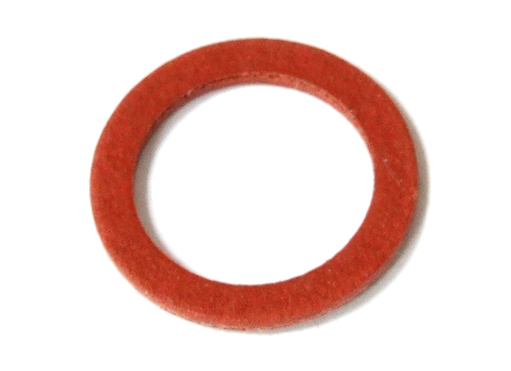 50x Red Insulating Flat Fibre Washer/ Fiber-Unterleg-Scheibe Rot 1.0x11.3x15.4mm 4060787103611