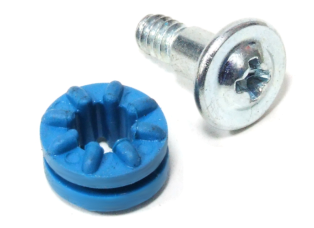 4x Lamptron Screws w/ Rubber Washers f/ HDD Hard Drive Anti Vibration ...