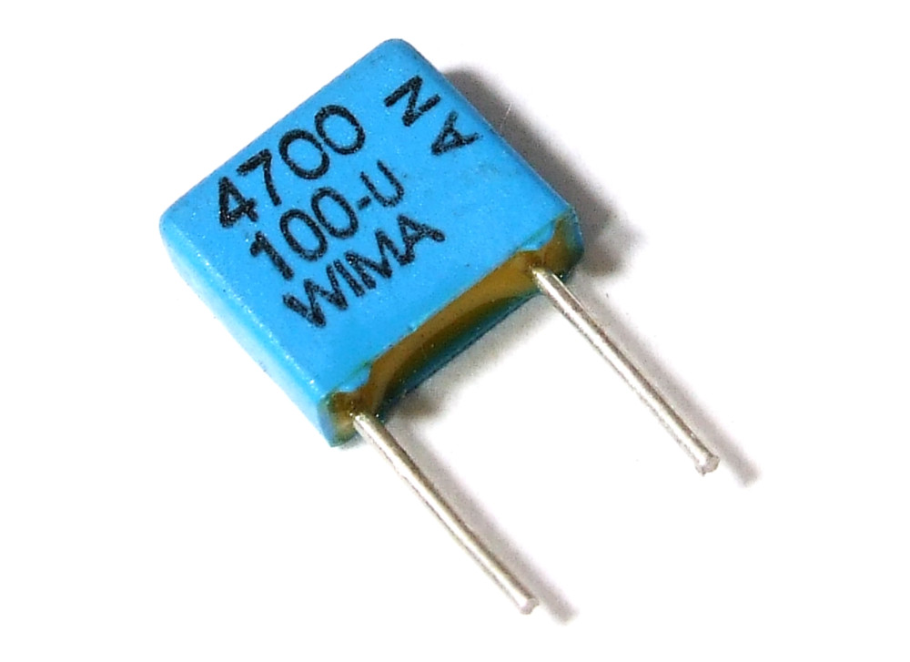 30 x 2200pF 0.0022uF 100V 5/% Mylar Film Capacitors