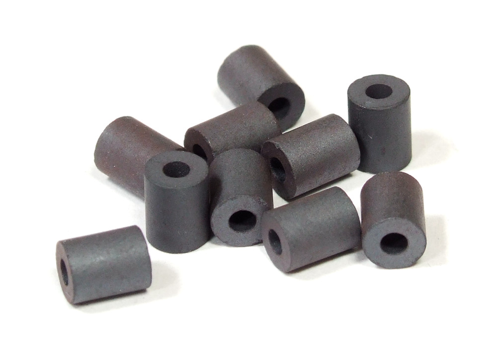 10x Mini Ferrite Core Cable Beads Cylinder / Kabel EntstörFerrit Kern