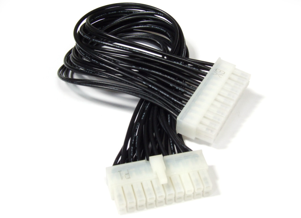 Sleeved SATA 3Pin 4Pin Lüfter Netzteil Verlängerungskabel Drahts bD Hl 