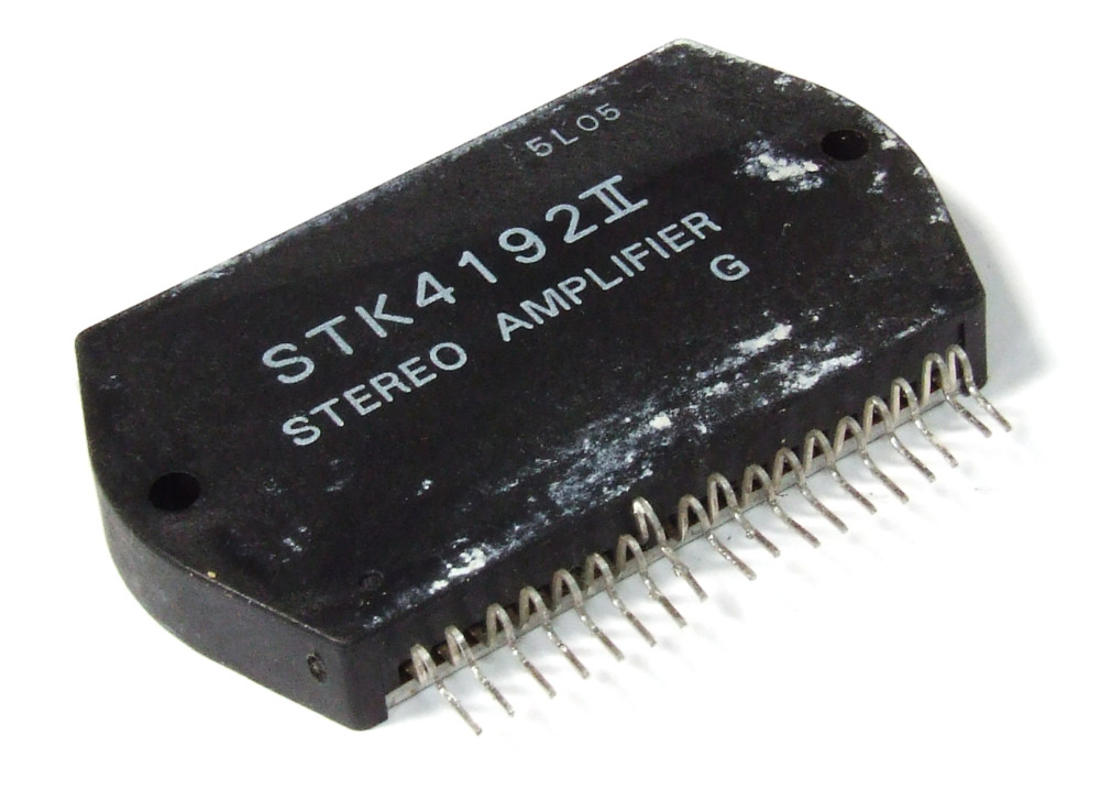 Sanyo STK4192II Hybrid IC AF Power Amplifier SIP-18-Pin ...