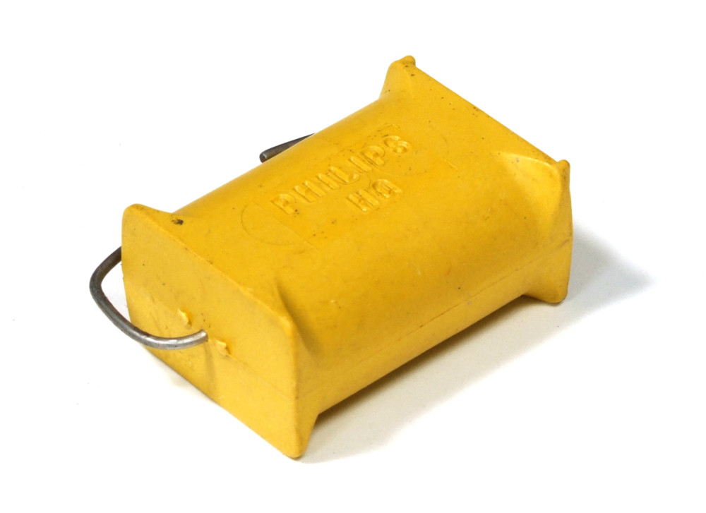 Capacitor 6x Folien-Kondensator von Philips MKT 341 HQ Chicklet 250 V 1 µF
