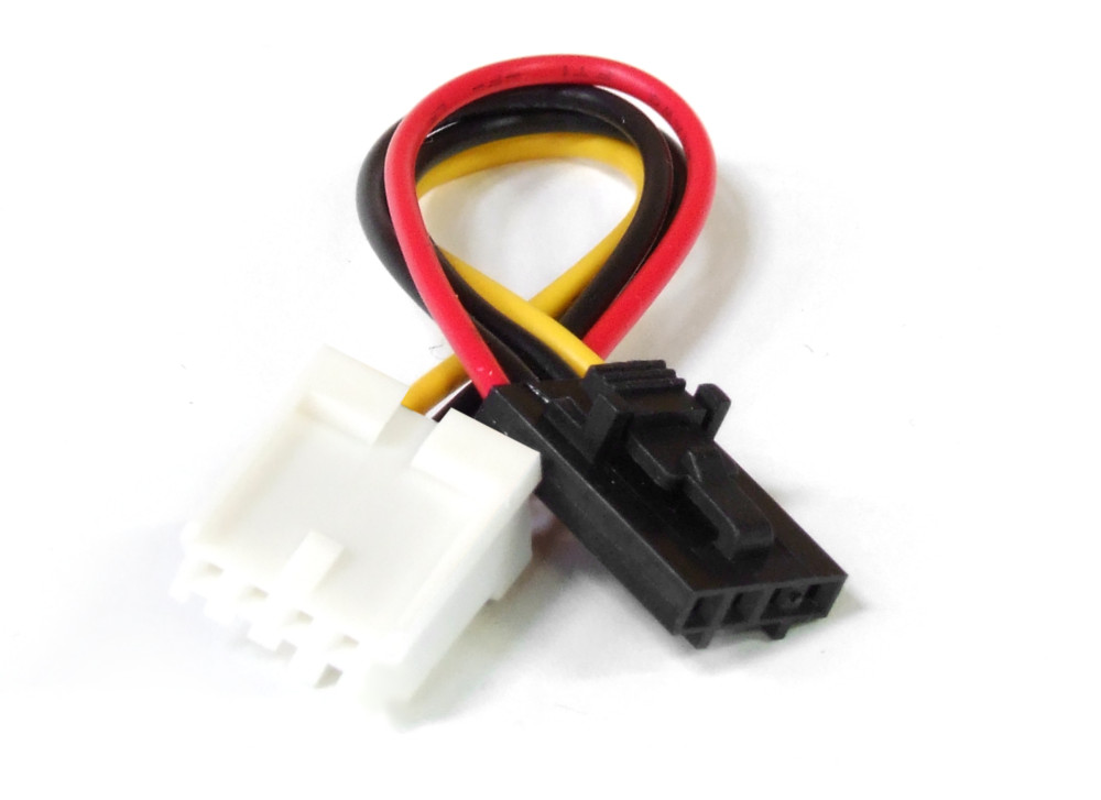 4 Pin Floppy To Molex Sl Connector Supermicro Interposer Power Cable Strom Kabel