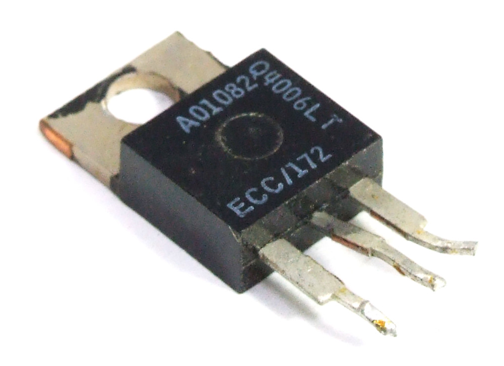 Q4006LT Quadrac Internally Triggered Triac Diac Thyristor 400V 6A Case