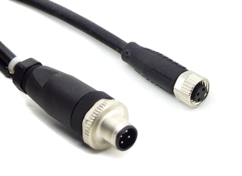 2.5m Sensor Verbindungsleitung Kabel St/Bu Machine Sensor-Actor Cable M12/M8 M/F 4060787374875