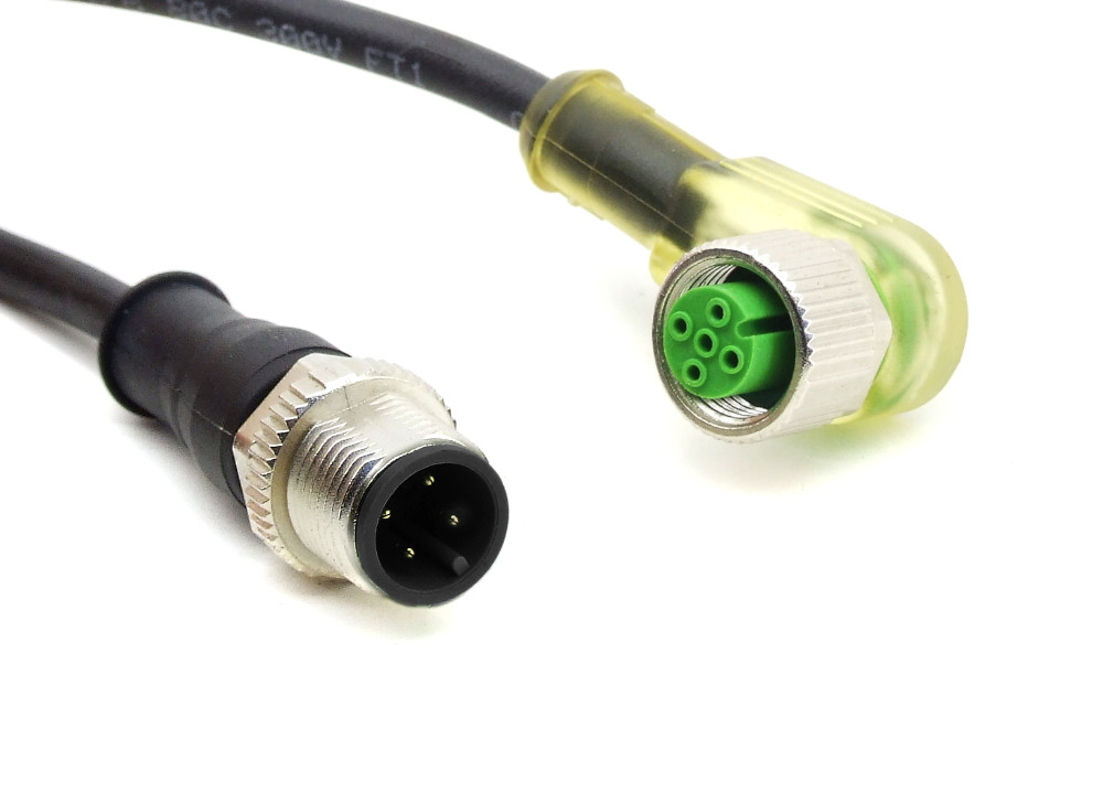 2.5m Sensoranschlusskabel Kabel Bu/St Industrial Sensor Cable M12 ESW 33SH0500 4060787375346