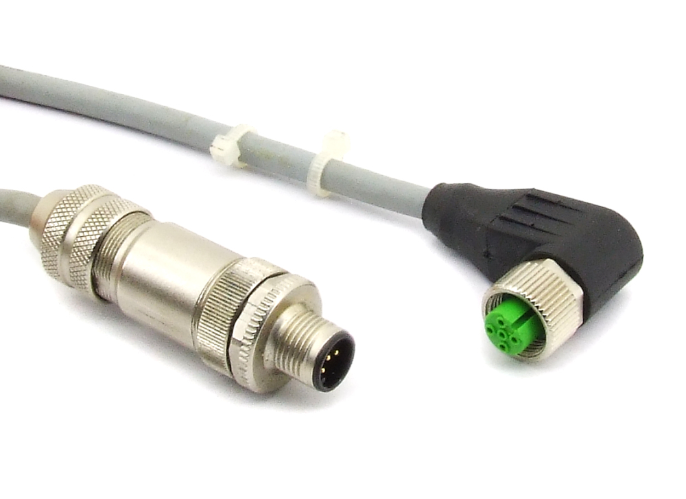 7000-13281-3490500 Sensor Actuator Cable angled M12 Sensoranschlusskabel 45cm 4060787375797