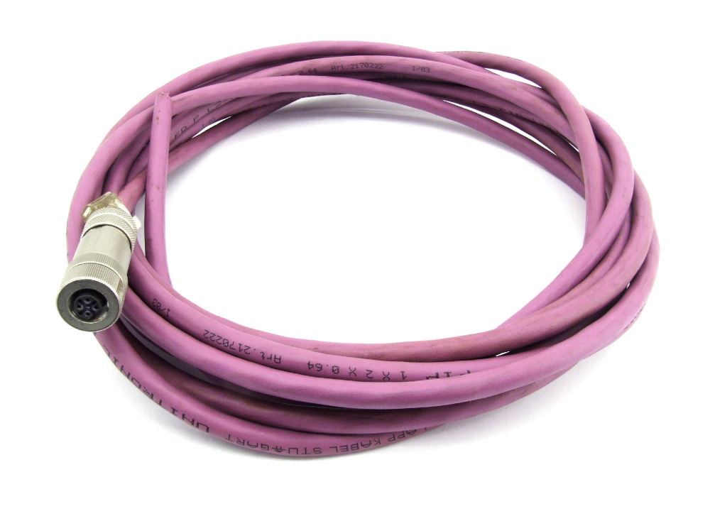 BUS FD P L2/FIP Profibus Kabel Datenleitung Bus Data Cable Fieldbus M12 5-Pin 4060787402561