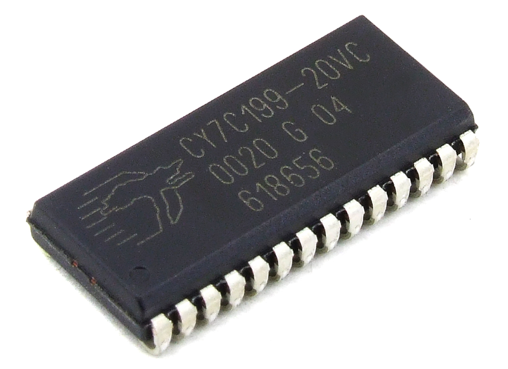 Cypress CY7C199-20VC SOJ-28 32K x 8 Static RAM Memory Speicher Chip SMD IC 20ns 4060787370051
