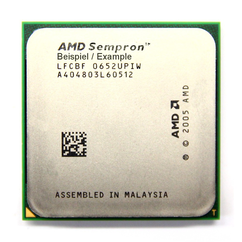 AMD Sempron 64 3400+ 1.8GHz/256KB Sockel/Socket AM2 SDA3400IAA3CW Processor CPU 4060787022080