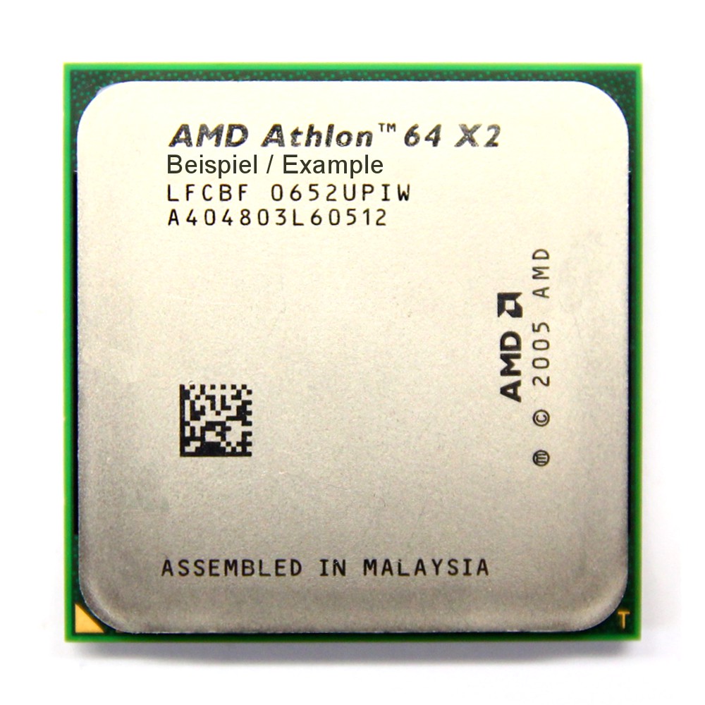 AMD Athlon 64 X2 4600+ 2.4GHz/1MB Sockel/Socket AM2 ADO4600IAA5DO Dual-Core CPU 4060787016775