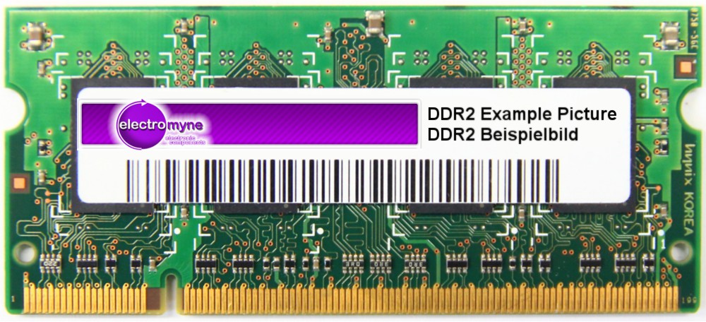 1GB Adata DDR2-667 RAM PC2-5300S 2Rx8 M2OAD5G3I4436IRC52 Laptop Speicher Memory 4060787024145