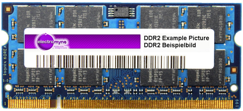 1GB DDR2-667 PC2-5300S SO-DIMM NT1GT64U8HB0BN-3C 40Y8403 395318-732 446429-001 4060787024558
