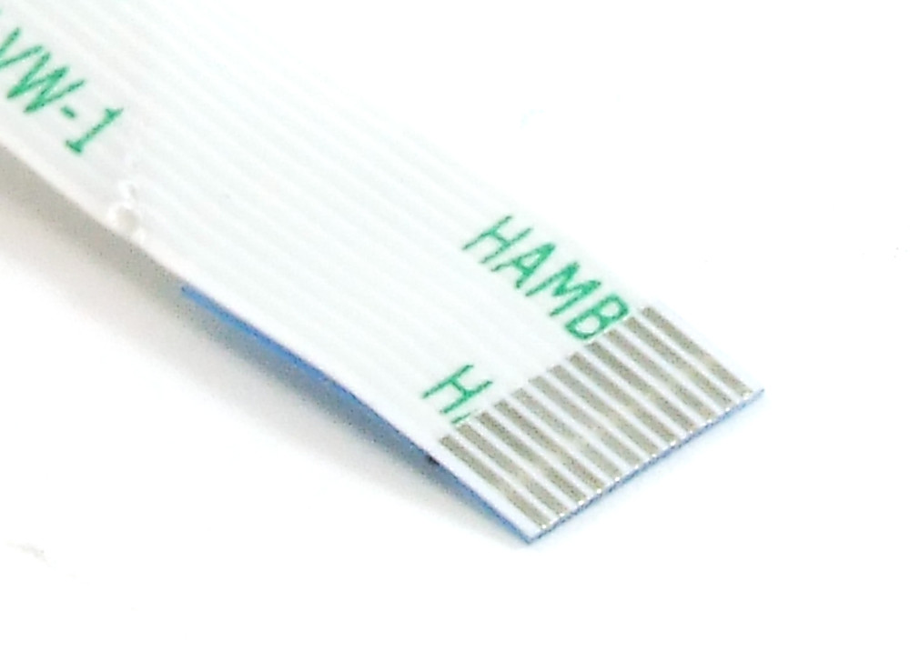 Flat Flexible Ribbon Cable 12-Way FFC Cable 12-Pin Flex Flachbandkabel 0.5 Pitch 4060787360755