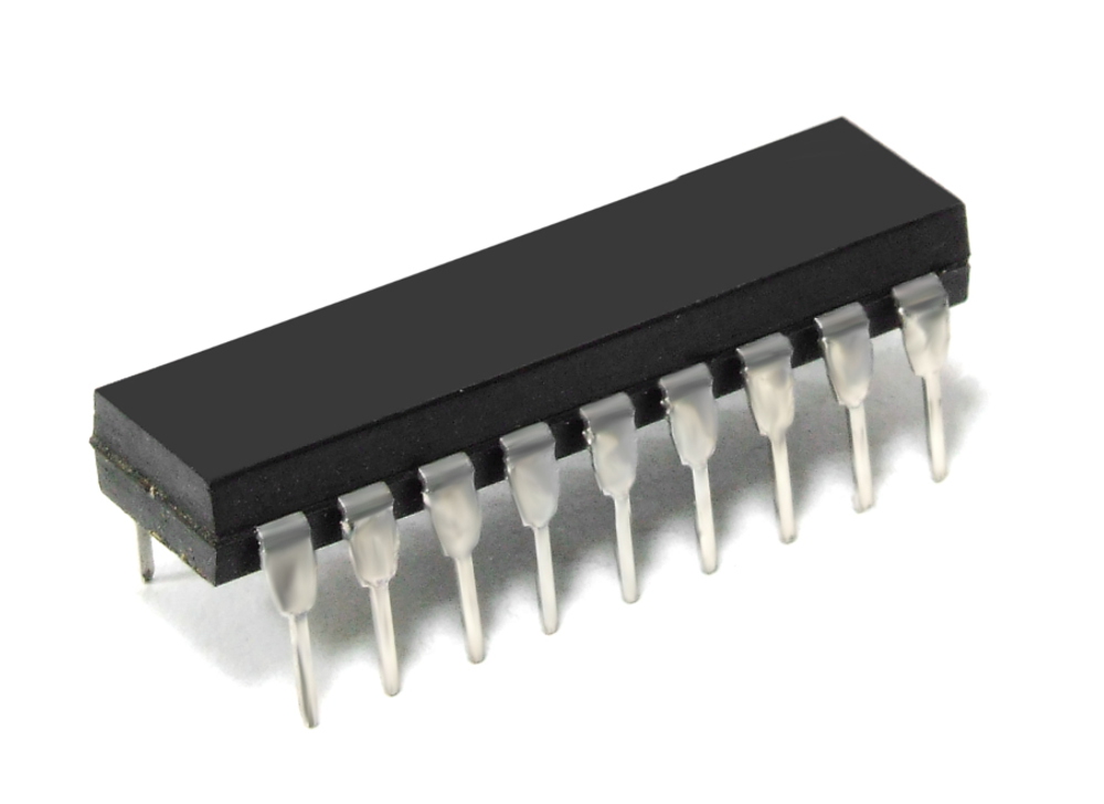 Motorola MC145145P1 4-Bit Data Bus Input PLL Frequency Synthesizer 9V IC DIP-18 4060787114020