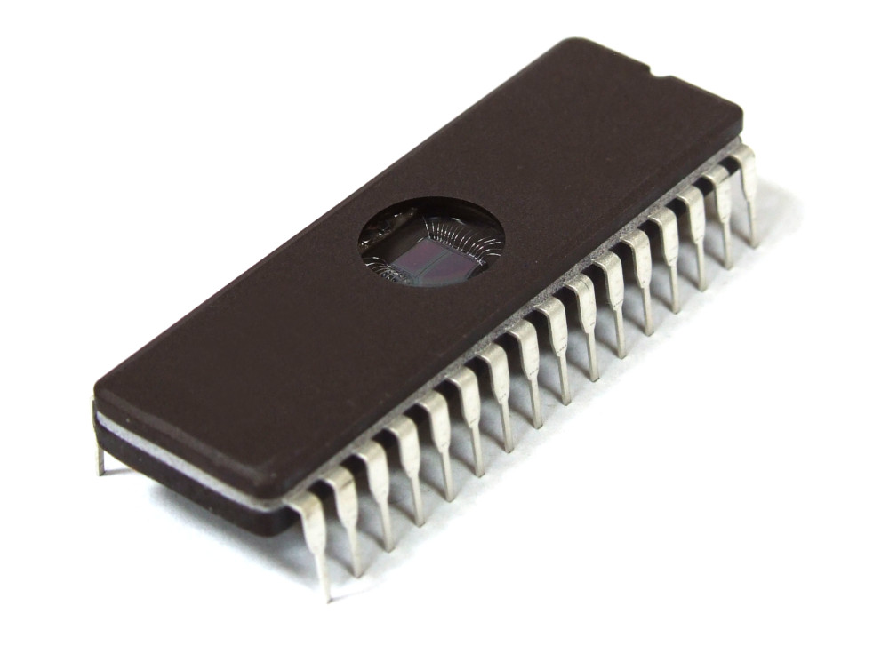 RARE Intel D27C010-1 128Kx8-Bit 1M UV-EPROM Erasable Memory Ceramic IC DIP-32-P 4060787350640