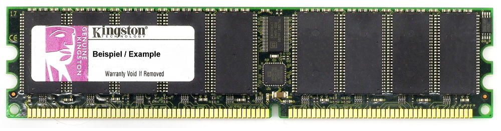 2GB Kit (2x1GB) Kingston DDR1 PC2100R 266MHz ECC Reg KTH-ZX2000/2G Server memory 4060787381804