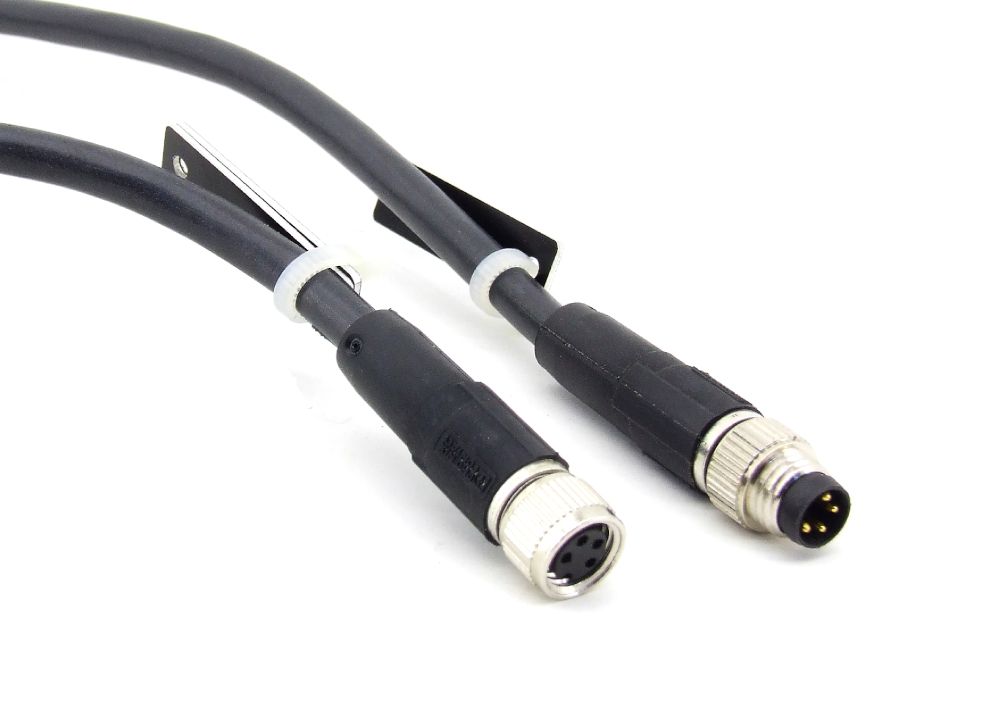 4-pin Sensor Automation Cable M8 Maschinen Sensor Kabel Anschlussleitung 5m 4060787372246