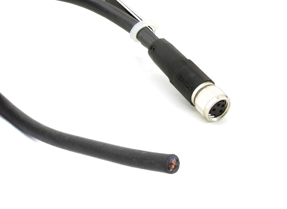 M8 Buchsenstecker Sensor Verbindungskabel 4-pin Connection Cable w/ open end 4m 4060787383730